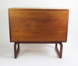 Arne Hovmand Olsen for Mogens Kold Danish Teak Chest of Three Drawers with inset MK Craftsmanship