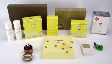 A collection of ladies toiletries, including Lentheric Tweed gift sets, Nina Ricci L'Air du Temps