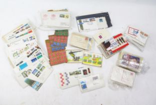 A Selection of 1st Day Stamp Covers, stamp postcards, etc.