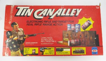 Ideal Games Tin Can Alley Electronic Rifle and Target, Boxed