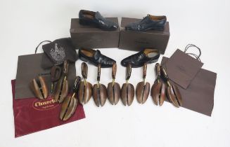 Church's Shoes Group Including Belgrave and Ablemarle Leather Sole Shoes (incorrect boxes), Shoe