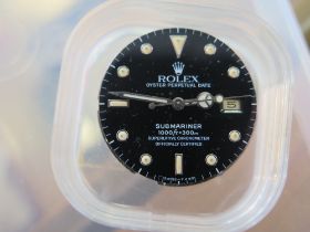 ROLEX Submariner Parts including a complete movement with dial and hands (caliber 3035 movement