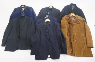 Collection of Coats, Jackets and Suits including Crombie, Odermark, Charles Tyrwhitt, Dannimac, TM