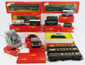 Triang Horny and Hornby Railways OO Gauge Collection including Flying Scotsman, SR Coaches, R051 0-