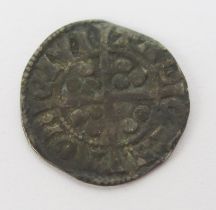 Edward I Canterbury Mint Silver Long Cross Penny