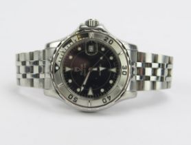 A TUDOR Prince Rolex Aquanaught Steel cased Wristwatch, 40mm case, ref: 89190, case no. 747953, 25