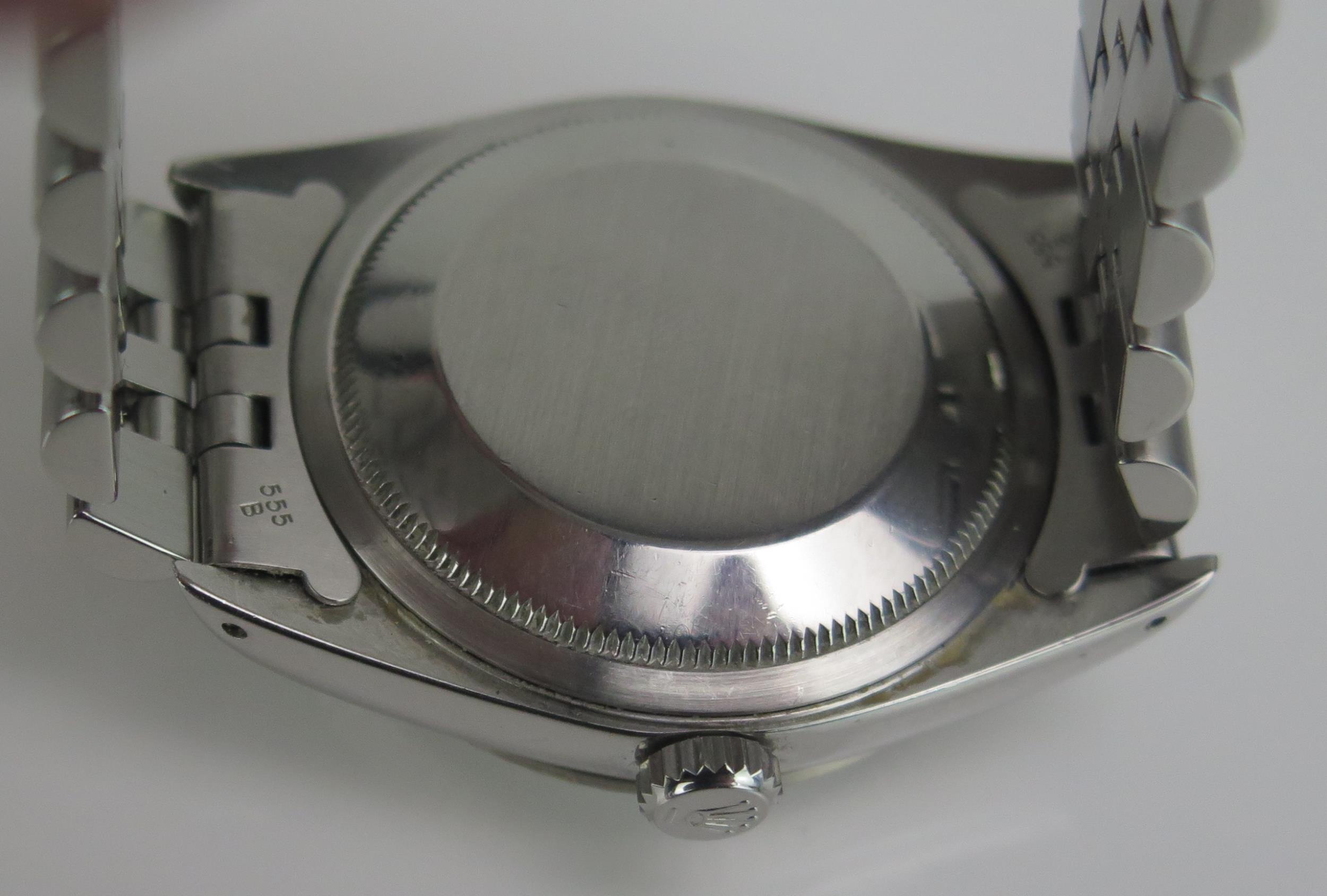 A ROLEX Gent's Oyster Perpetual Datejust S.C.O.C. Steel Cased Wristwatch on a 63600 Jubilee Bracelet - Image 9 of 10