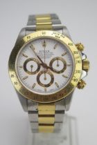 A Gent's ROLEX Daytona Oyster Perpetual Cosmograph, Ref: 16523, 1997, 38.6mm case no. T813026,
