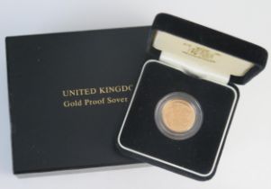 * An Elizabeth II 2005 Gold Sovereign in Royal Mint box. 18% premium _ no VAT