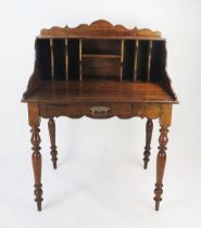 A 19th Century Mahogany Desk, 85(w)x65(d)x111(h)cm