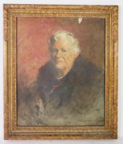 George Fiddes Watt RSA RP LLD (Scottish 1873 - 1960), half length portrait of a lady, oil on canvas,
