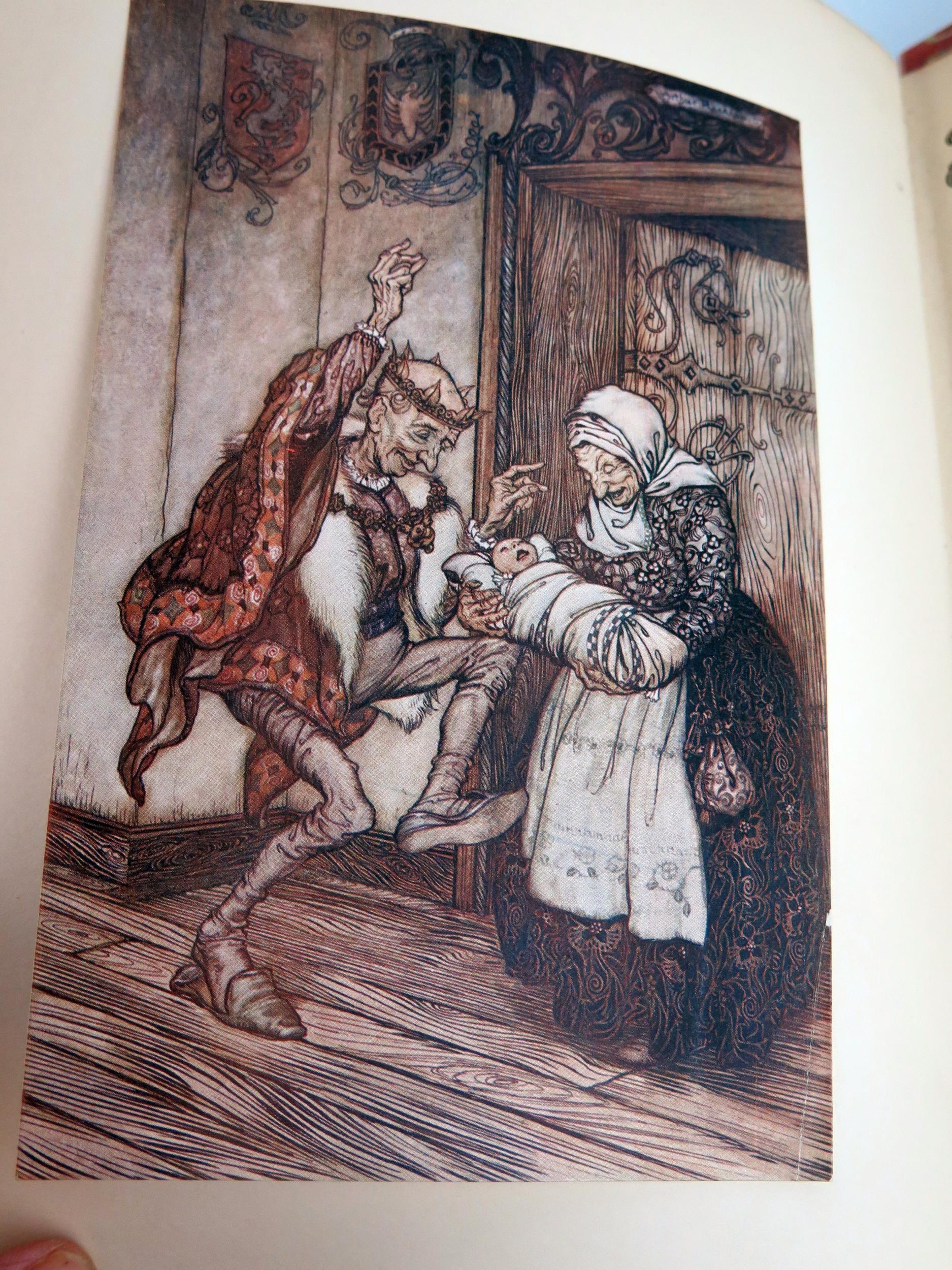 Grimm's Fairy Tales Illustrated by Arthur Rackham, published by Constable & Co. 1909, red cloth - Image 4 of 7