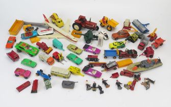 Collection of Vintage Playworn Diecast including Matchbox, Majorette, Lone Star, Husky, Dinky etc.