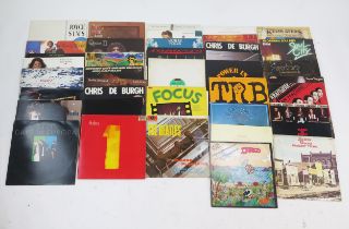 Collection of LP Records, mostly 1970's including Led Zeppelin, The Beatles, Jim Capaldi, Focus,