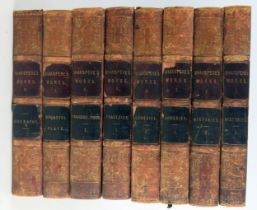 Shakespeare's Works arranged in eight volumes, published by Charles Knight & Co., full leather