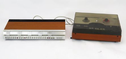 A Bang & Olufsen Beocord 1600 tape to tape recorder, (working order) together with a Bang &