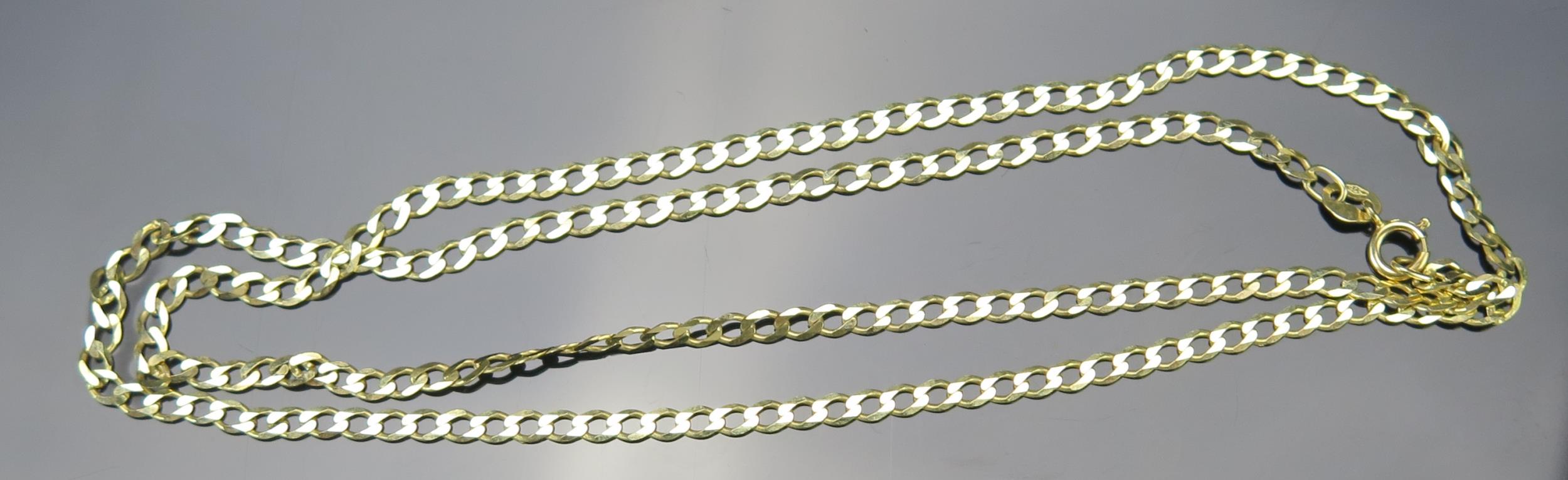 A 9ct Gold Chain, 18" (46cm), 2.4g