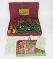 Meccano No. 7 Set, boxed with instructions (not checked for completeness)