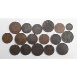 North Borneo, Sarawak, Mauritius Straits Settlement, Brunei, British East Africa - a group of copper