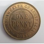 High grade 1913 Australian penny