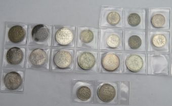 France - Francs 11 x silver Francs, 8 x 1/2 Francs