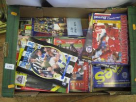 A collection of Football match day programmes from the 1990's to early 2000's. Clubs include