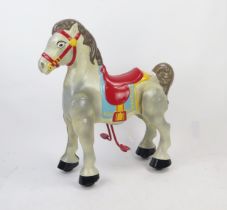 Mobo Ride-On Metal Horse (restored), 29"/73.5cm tall