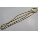 An 18ct Gold Chain, 17.75" (45cm), 5.59g