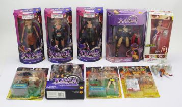 Xena Warrior Princess and Hercules Collector Figures by Toy Biz including x3 12" figures, 1 Deluxe