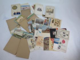 A Collection of White Star and Cunard Menus including Mauritania, Queen Mary, , Queen Elizabeth,