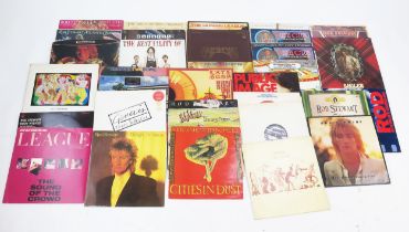 Collection of LP Records, mostly 1970's including Rod Stewart, Madness, Bonzo, The Human League, The