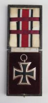 A Third Reich period Iron Cross 2nd Class, with ribbon, contained in fitted case,