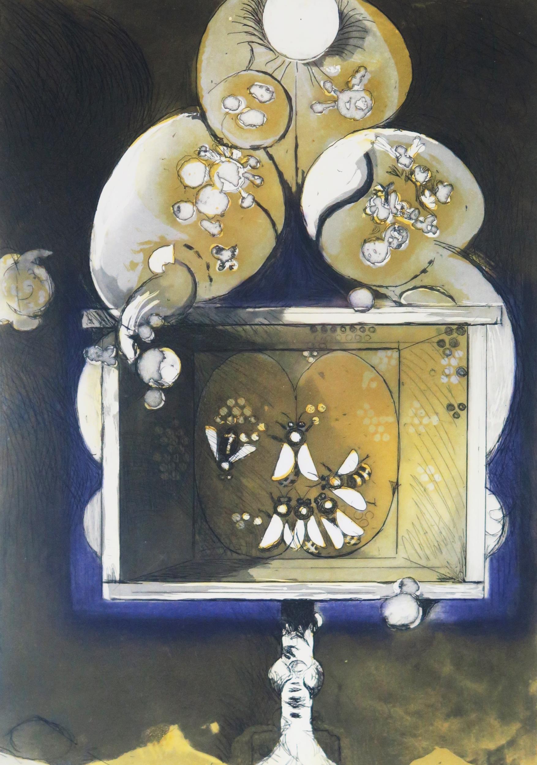 Graham Sutherland (1903 -1980) prolific abstract and portrait artist, from the series 'The Bees'- ' - Image 3 of 11