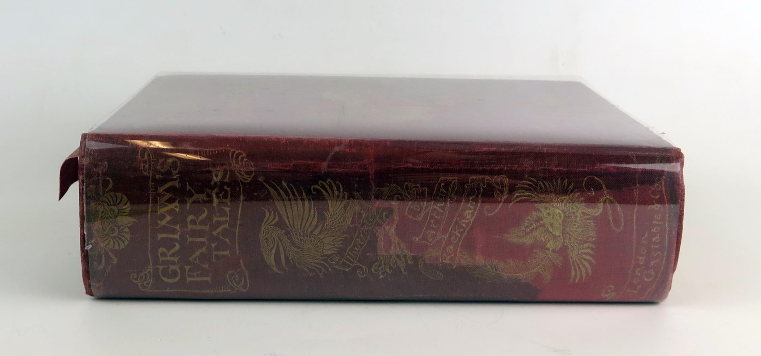 Grimm's Fairy Tales Illustrated by Arthur Rackham, published by Constable & Co. 1909, red cloth - Image 2 of 7