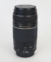 Canon Ultrasonic EF 75-300mm 1:4-5.6 III Camera Lens