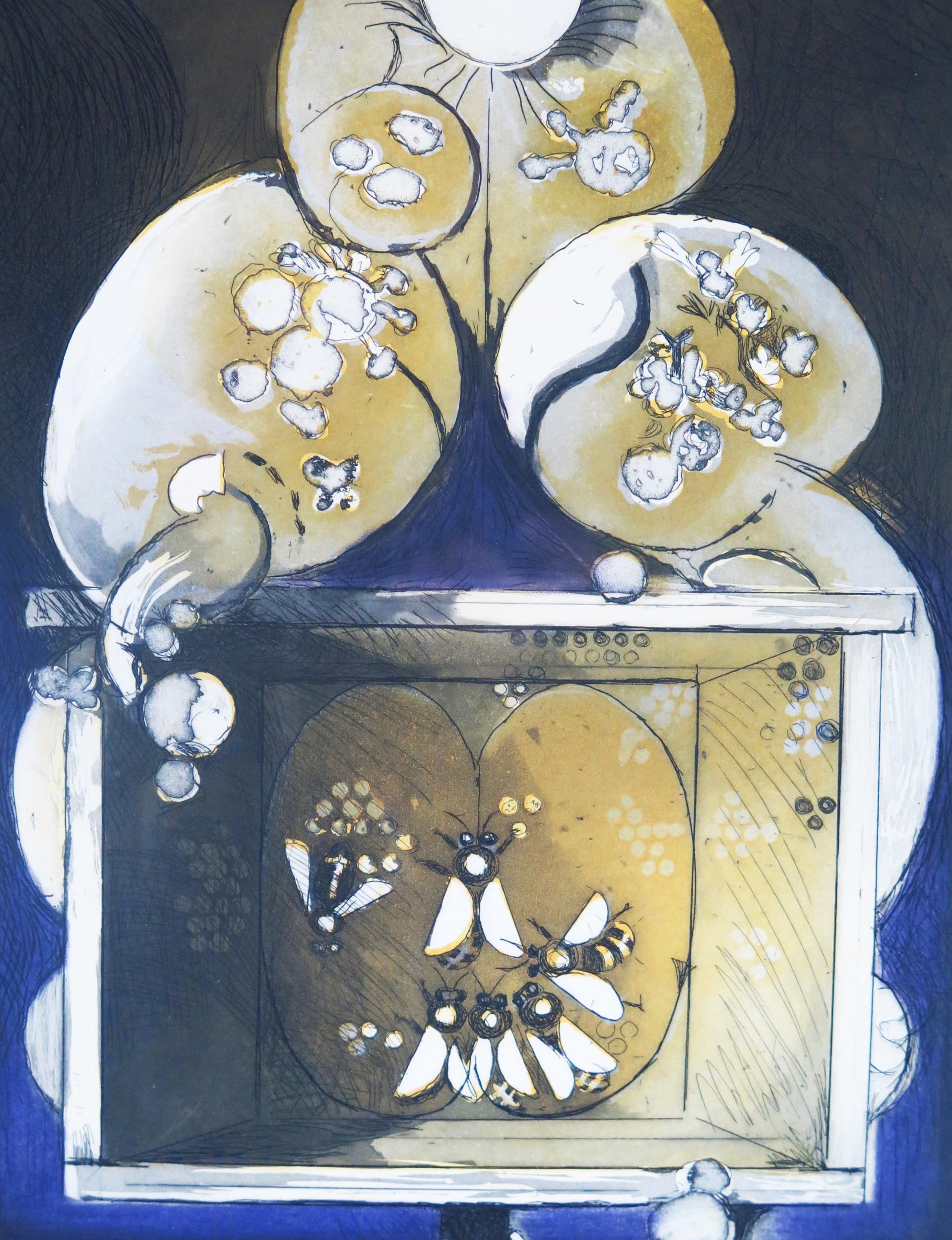 Graham Sutherland (1903 -1980) prolific abstract and portrait artist, from the series 'The Bees'- ' - Image 4 of 11