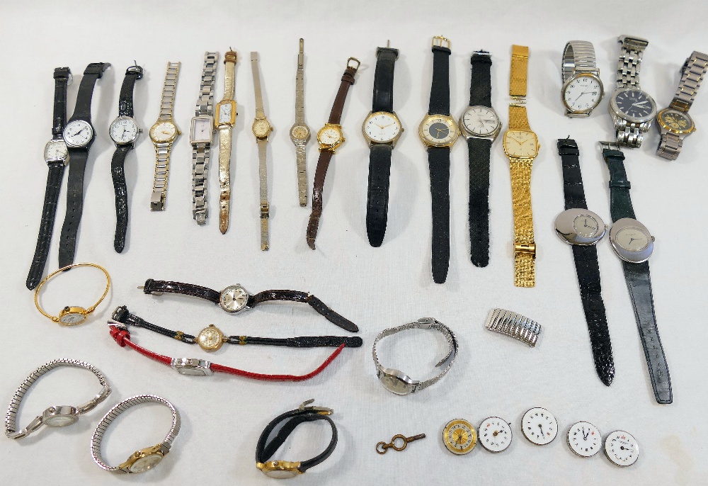 A collection of assorted ladies and gents wrist watches, including Timex, Seconda, Citizen, Accurist - Image 2 of 14
