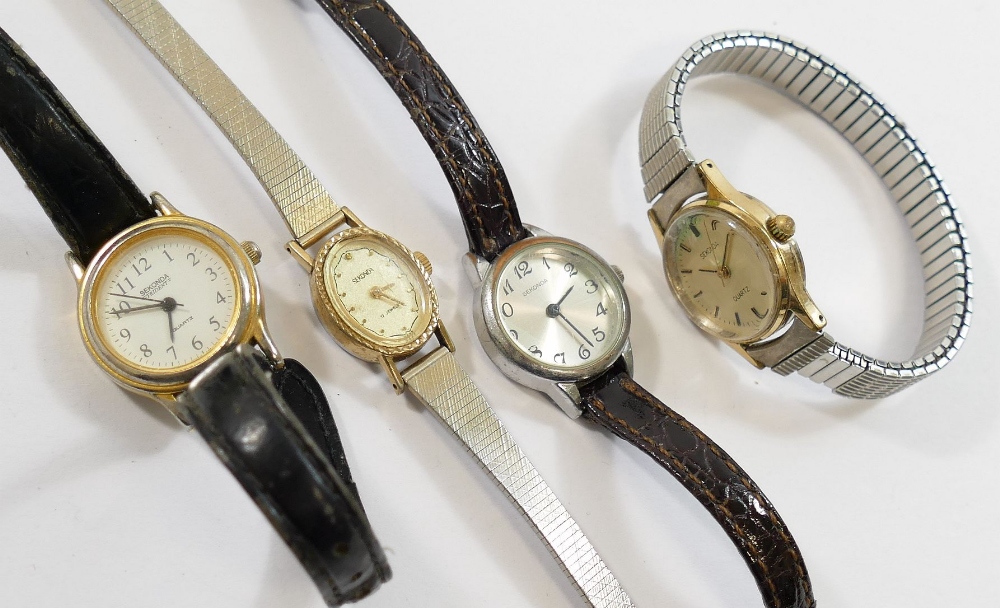 A collection of assorted ladies and gents wrist watches, including Timex, Seconda, Citizen, Accurist - Image 10 of 14