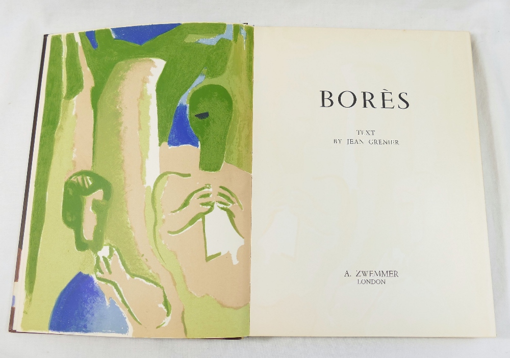 'Bores', by Jean Grenier, published by A Zwemmer, Paris, 1961, first edition CONDITION REPORTS & - Image 2 of 3