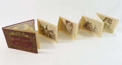 'The Queen's Album of Sea Side', a mid-19th century concertina book of 12 illustrations dated 1853-