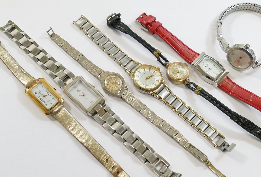 A collection of assorted ladies and gents wrist watches, including Timex, Seconda, Citizen, Accurist - Image 11 of 14