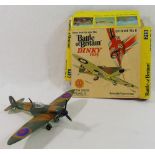 A Battle of Britain Dinky Toy No.719 Spitfire Mk II, with box CONDITION REPORTS & PAYMENT DETAILS