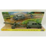 A Dinky Volkswagen KDF and PAK Anti-Tank gun, model number 617, boxed CONDITION REPORTS & PAYMENT