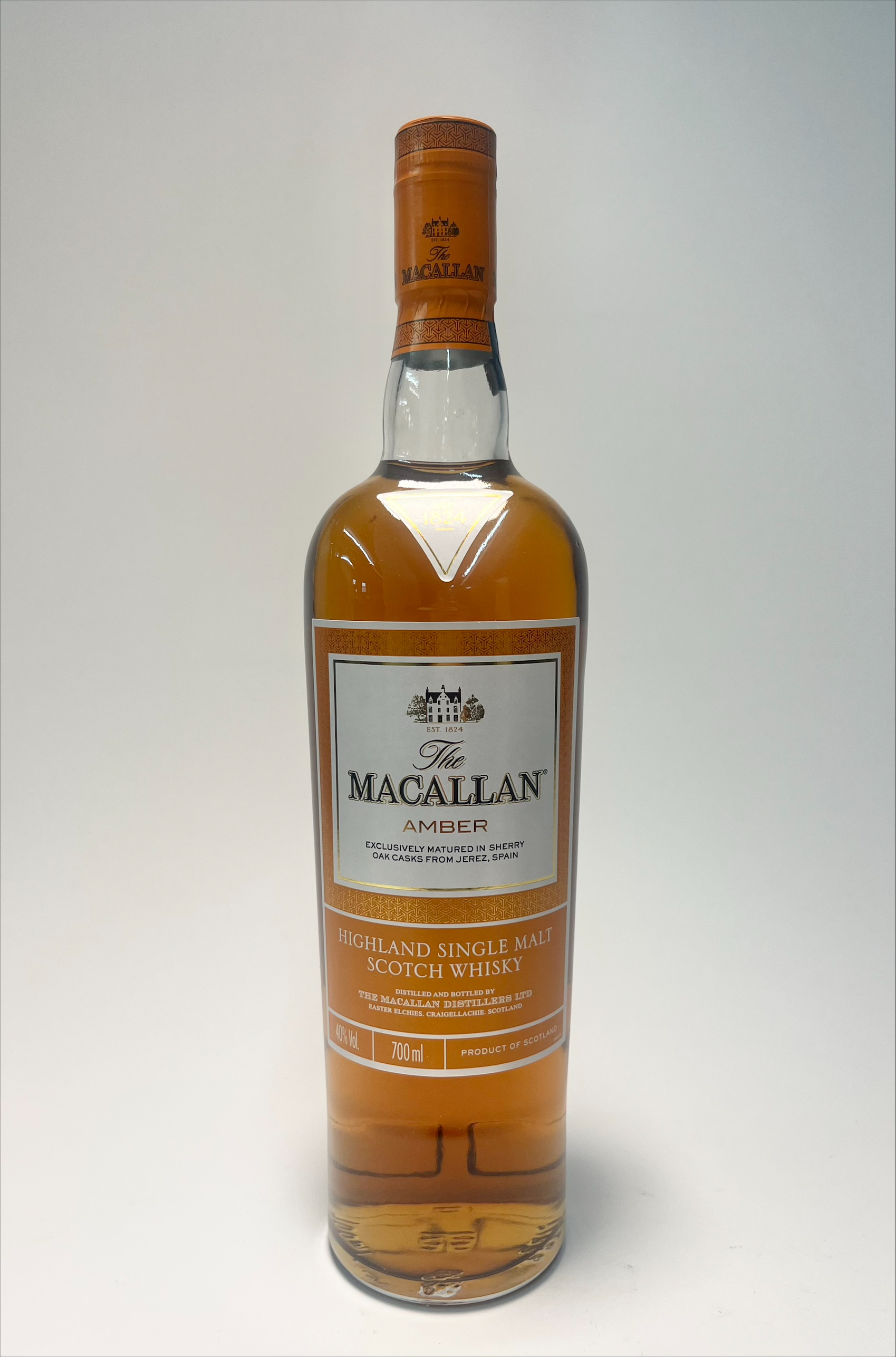 A bottle of The Macallan Amber Highland Single Malt Scotch Whisky, ‘Exclusively matured in sherry - Image 2 of 2