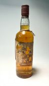 A bottle of Scapa Highland Malt Whisky 1984, bottled in 1994, produced in Scotland, distressed