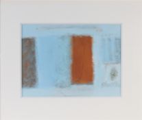 Diane Nevitt, two original abstract works each titled on reverse