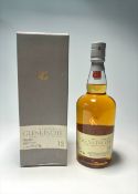 A bottle of The Edinburgh Malt Glenkinchie Single Malt Scotch Whisky, aged 12 years, distilled at