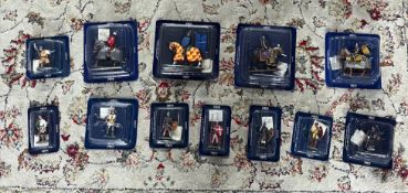 A collection of 12 sealed Del Prado figures. A mixture of Cavalry and Foot Soldiers.