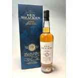 A bottle of Ben Bracken Speyside Single Malt Scotch Whisky, 27 years old, matured in oak casks, with