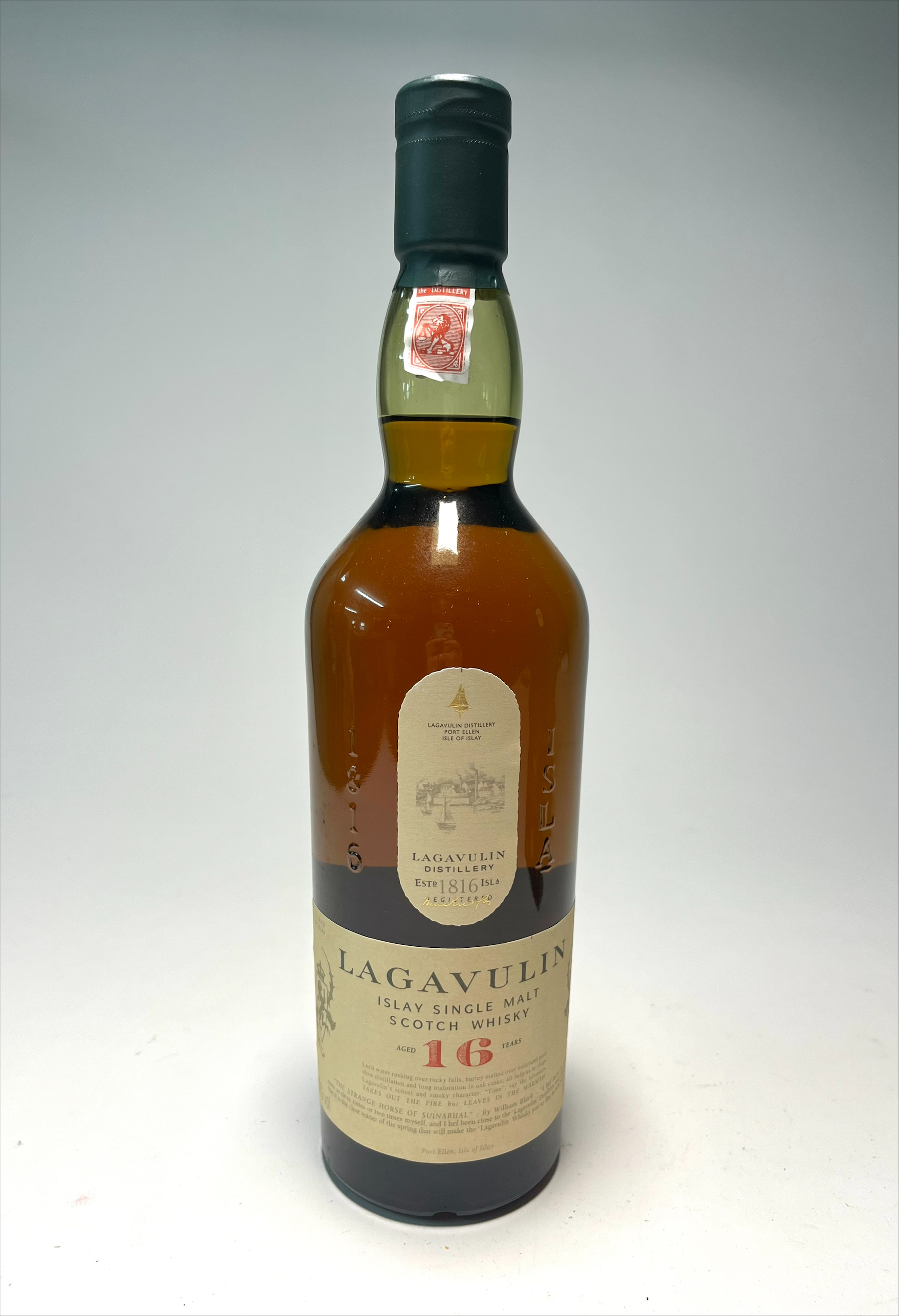 A bottle of Lagavulin Islay Single Malt Scotch Whisky (Lagavulin Distillery est. 1816), aged 16 - Image 2 of 2